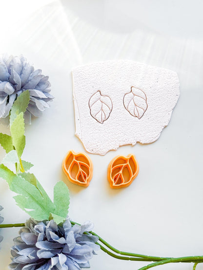 Leaf Polymer Clay Cutter Nature Inspired Earring Making Tool