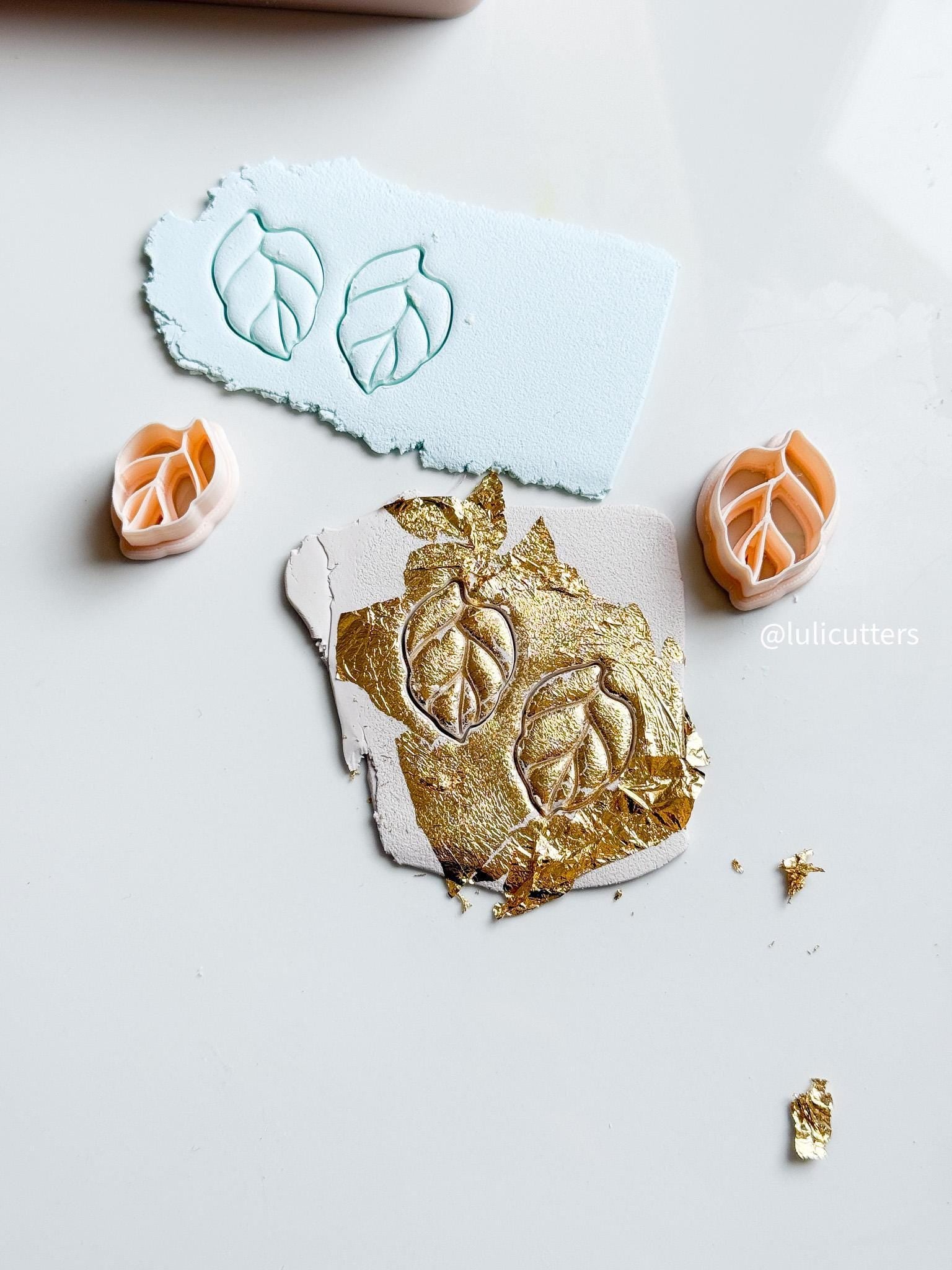 Leaf Polymer Clay Cutter Nature Inspired Earring Making Tool