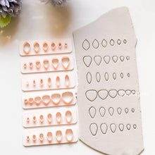 Polymer Clay Leaf Cutter Set: Floral Jewelry Tool, 6 Sizes