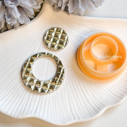 Circle Clay Cutter: Versatile Polymer Clay Earring Tool