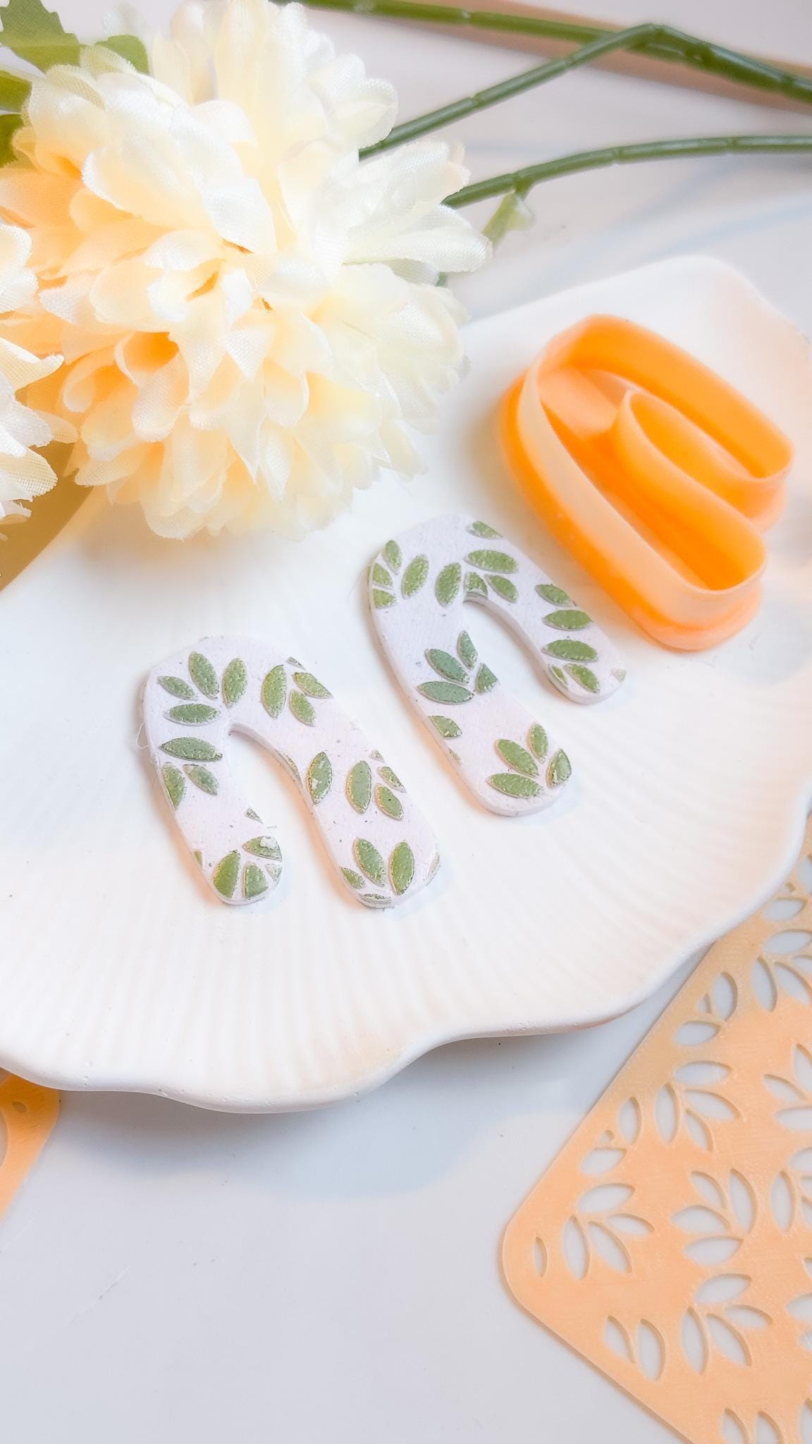 Organic Arch Polymer Clay Cutter Set Modern Earring Making Tools