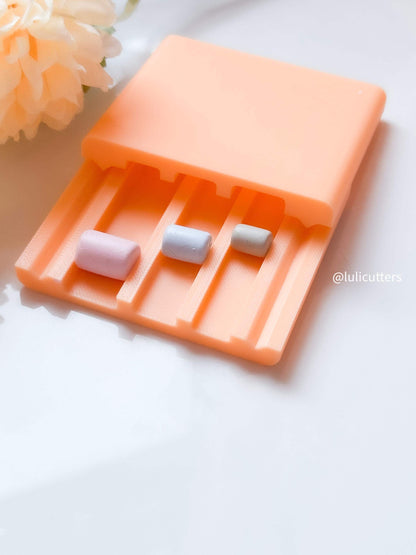 Cylinder Bead Maker: Polymer Clay Roller, 10mm 12mm 15mm Sizes