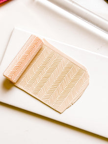 Chevron Embosser Roller for Polymer Clay Geometric Texture Tool