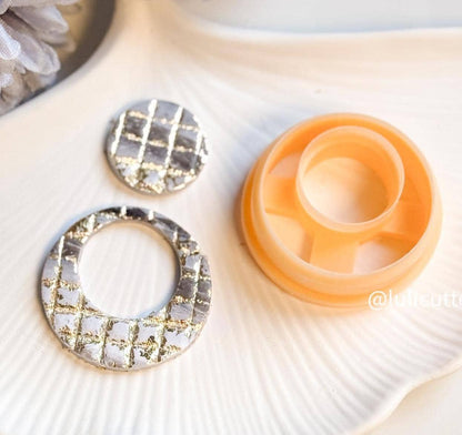 Circle Clay Cutter: Versatile Polymer Clay Earring Tool