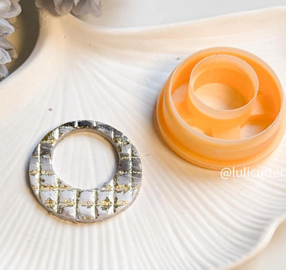 Circle Clay Cutter: Versatile Polymer Clay Earring Tool