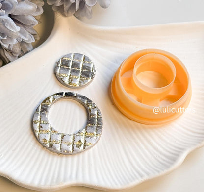 Circle Clay Cutter: Versatile Polymer Clay Earring Tool