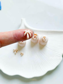Mini Palm Tree Cutter Set 8mm, 10mm, 12mm Clay Cutters for Tiny Tropical Details
