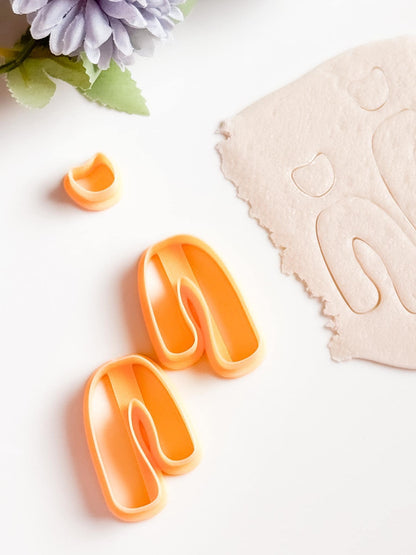Organic Arch Polymer Clay Cutter Set Modern Earring Making Tools