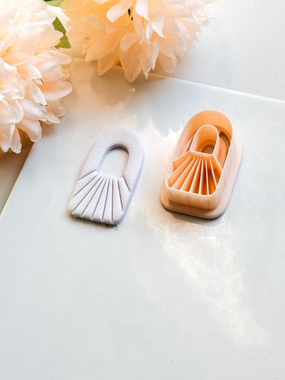 Daybreak Clay Cutter – Sunrise Arch Polymer Clay Earring Tool