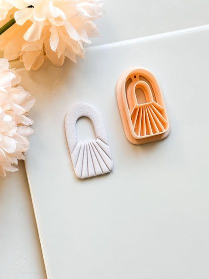 Daybreak Clay Cutter – Sunrise Arch Polymer Clay Earring Tool