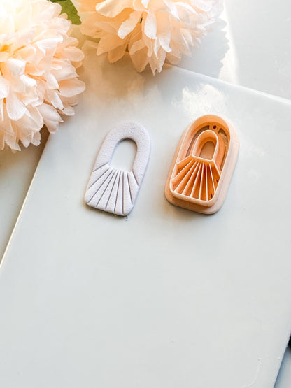 Daybreak Clay Cutter – Sunrise Arch Polymer Clay Earring Tool