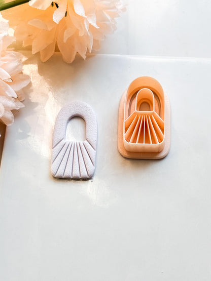 Daybreak Clay Cutter – Sunrise Arch Polymer Clay Earring Tool