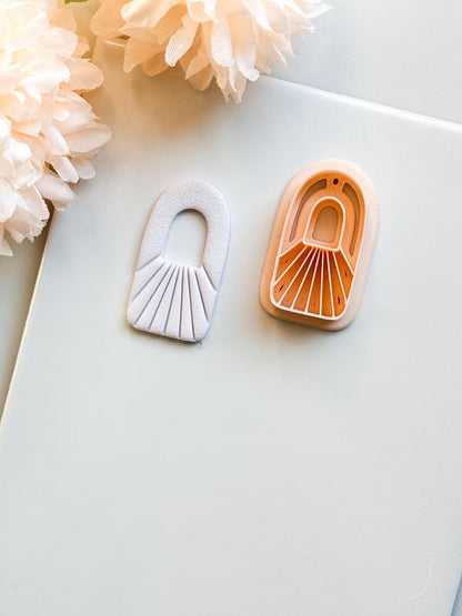 Daybreak Clay Cutter – Sunrise Arch Polymer Clay Earring Tool