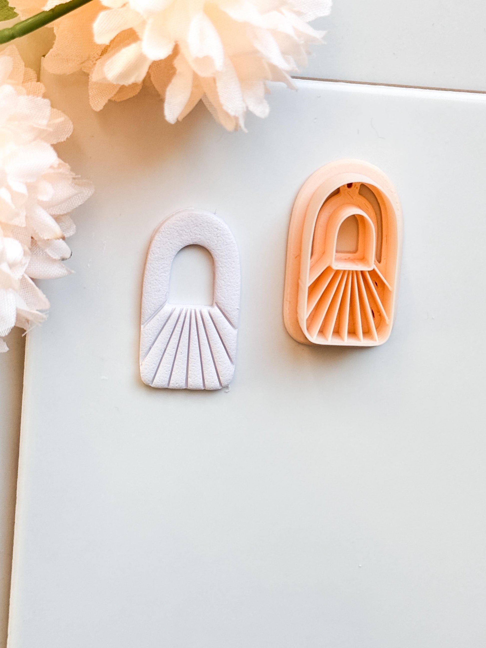 Daybreak Clay Cutter – Sunrise Arch Polymer Clay Earring Tool