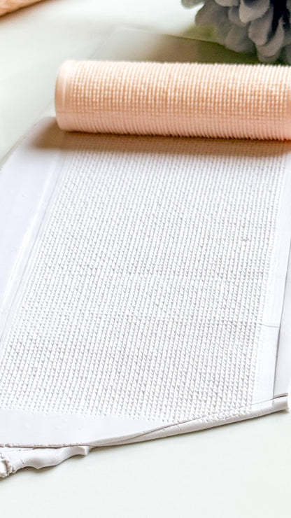 Fine Knit Embossing Roller – Linen Texture Roller for Polymer Clay