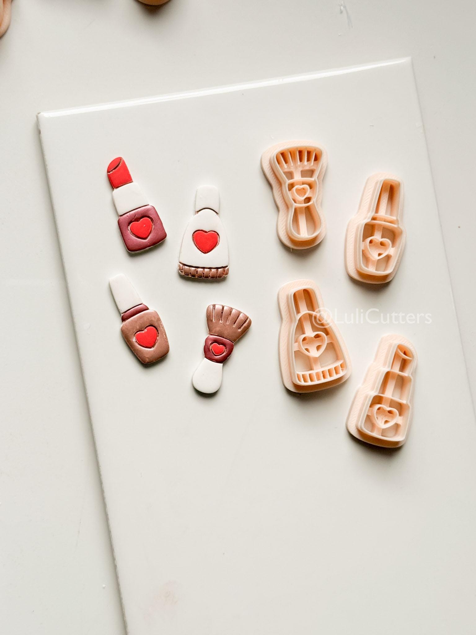 Sweetheart Glam Minis Clay Cutters: Beauty Icons