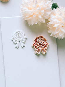 Rozka Cutter: Rose Bow Design for Polymer Clay Earrings