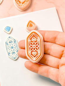 Petal Chapel Clay Cutter: Floral Arch Drop