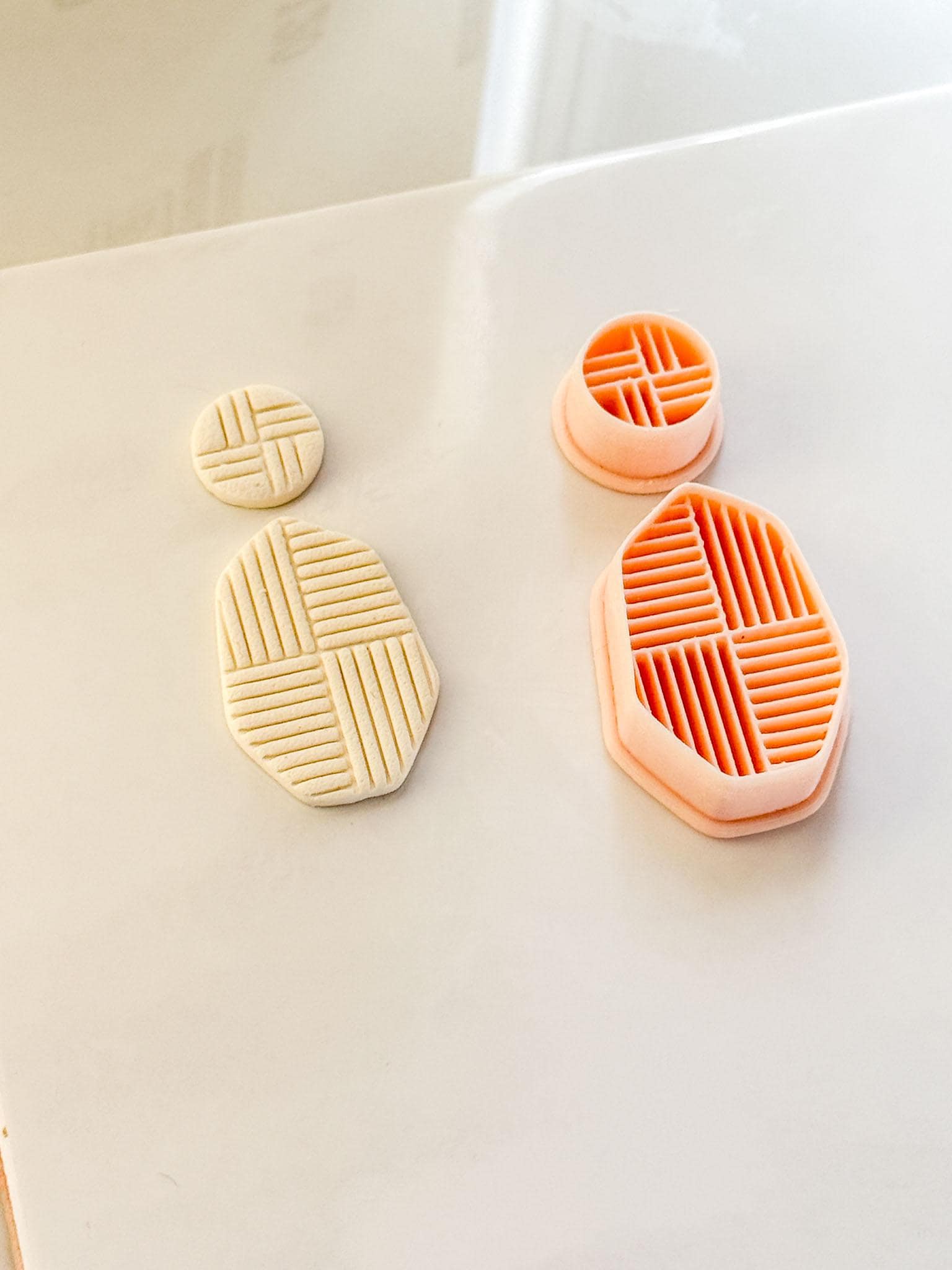 Roux Stripe Cutter : Geometric Linear Earring Shape for Polymer Clay