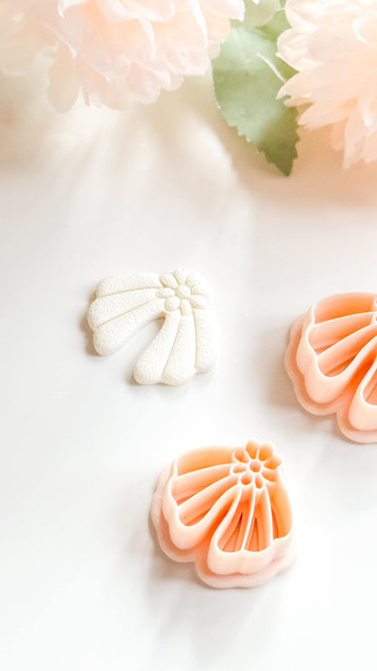 Daisy Dora Clay Cutter: Groovy Floral Arch Design for Polymer Clay Jewelry