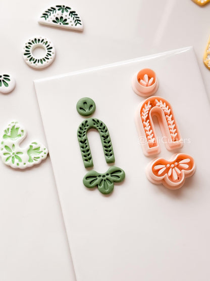 Arco Laurel Clay Cutter: Arch Shape for Polymer Clay