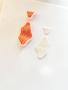 Lune Wave Cutter Set : Organic Wavy Earring Shape for Polymer Clay