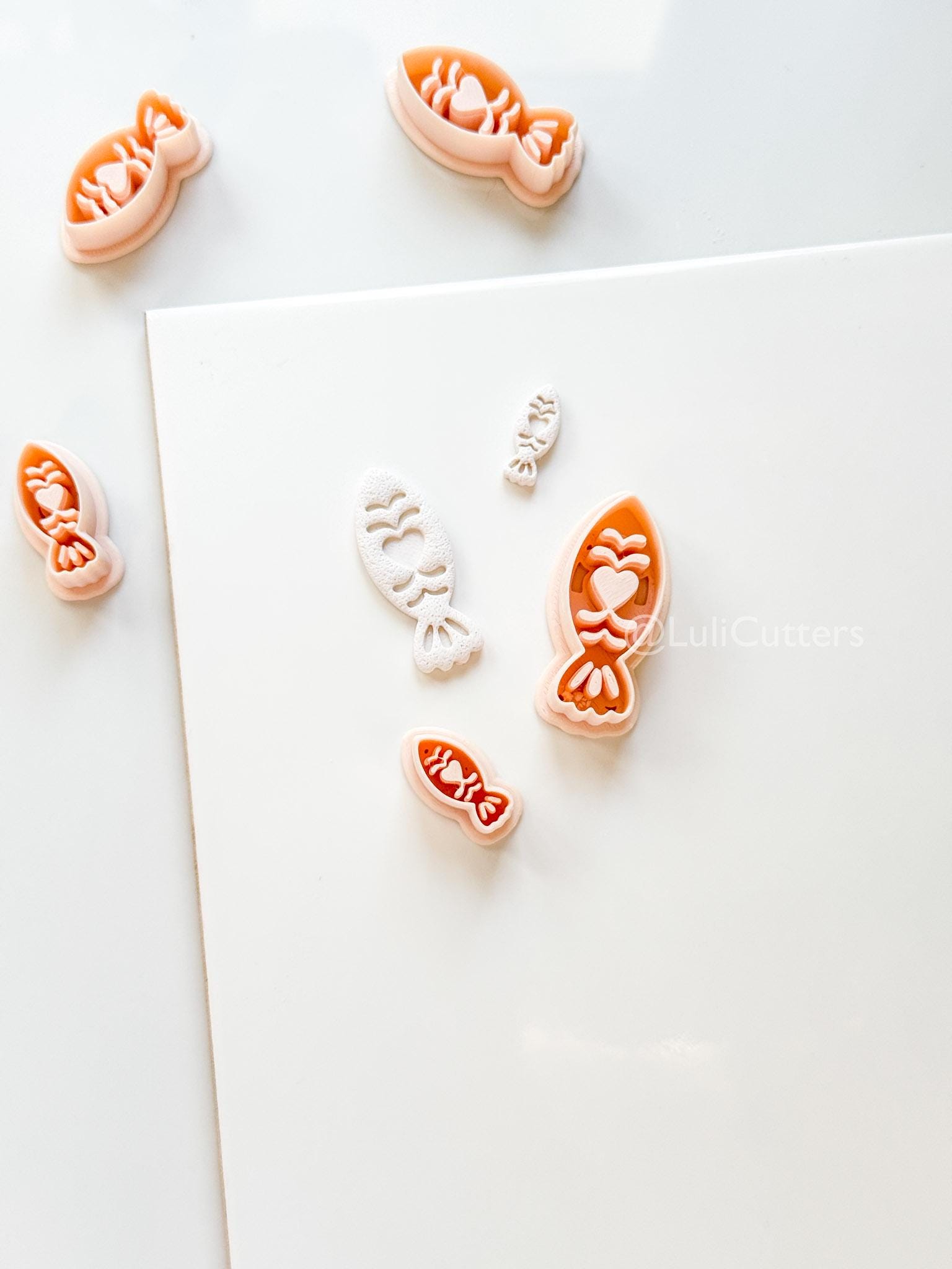 Naya Folk Fish Polymer Clay Cutter | Earring Jewelry Making Tool