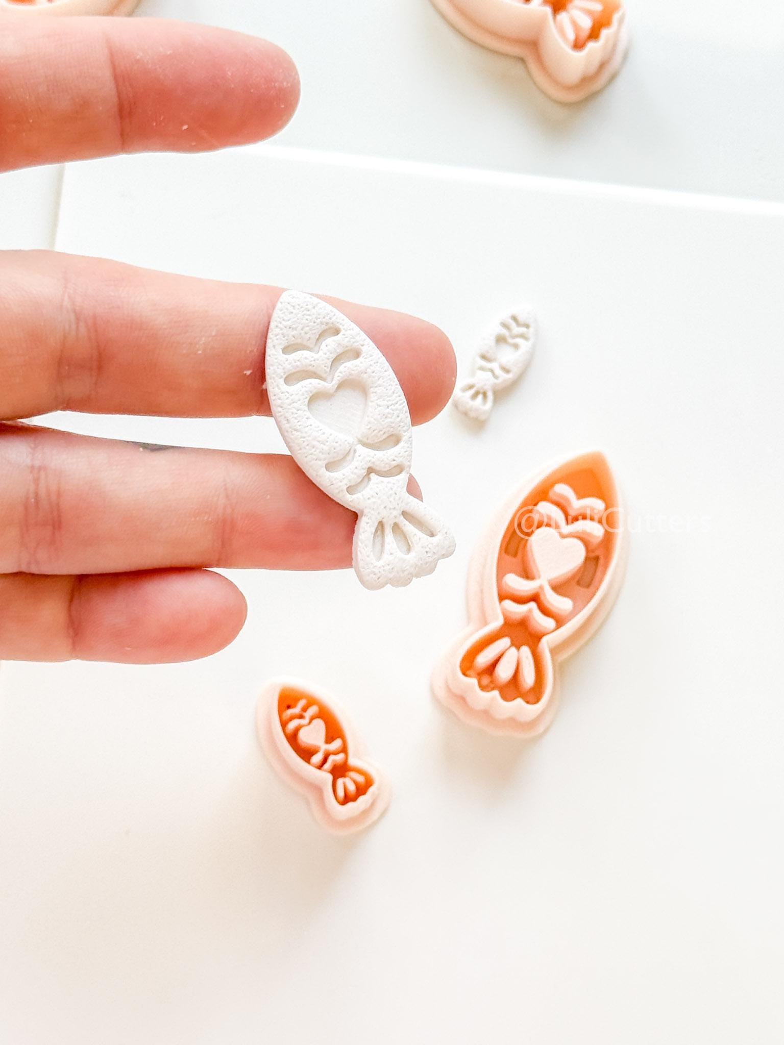 Naya Folk Fish Polymer Clay Cutter | Earring Jewelry Making Tool