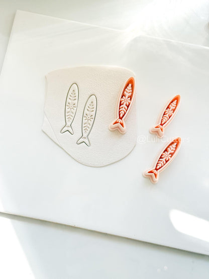 Cielo Sardine Clay Cutter | Fish Shape Cutter for Polymer Jewelry