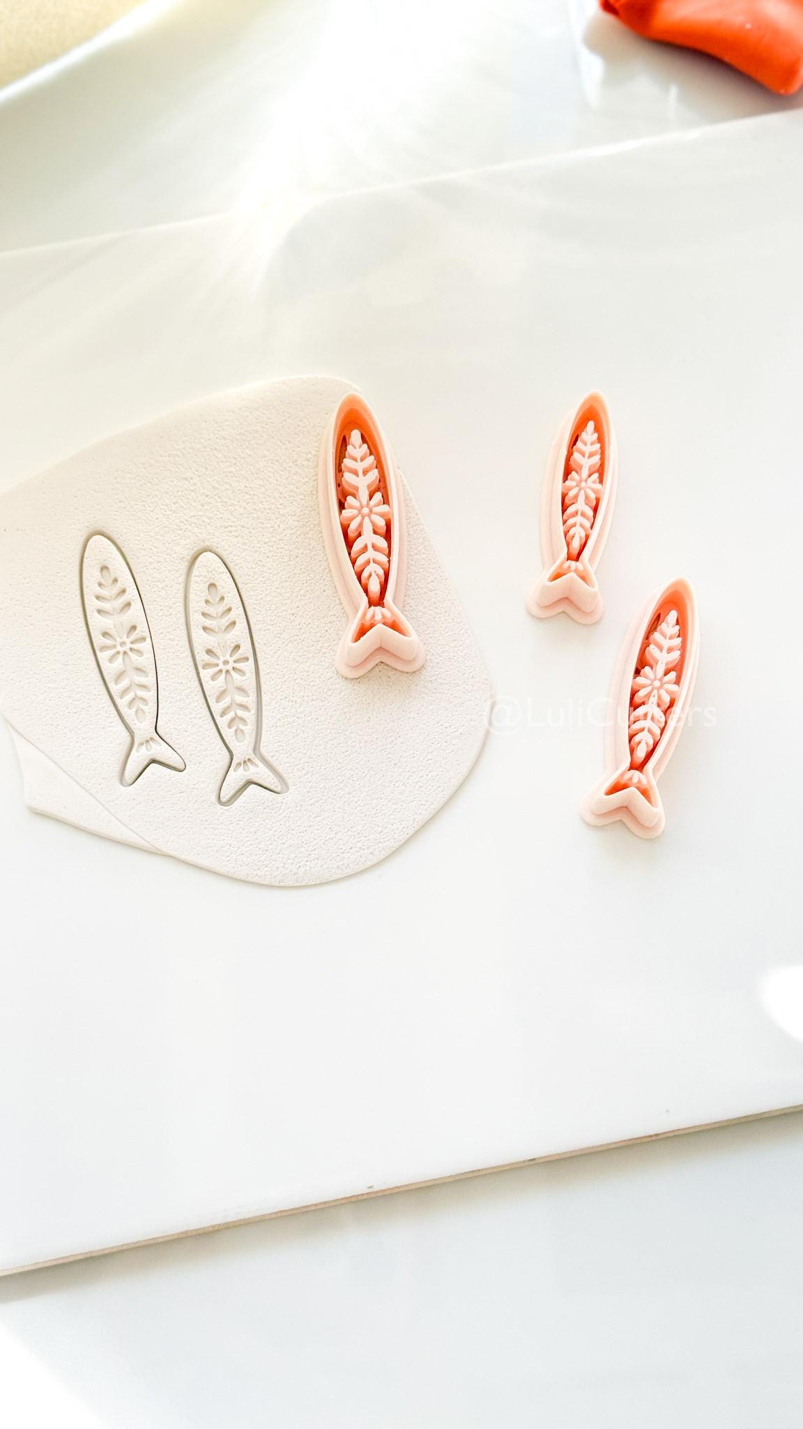 Cielo Sardine Clay Cutter | Fish Shape Cutter for Polymer Jewelry