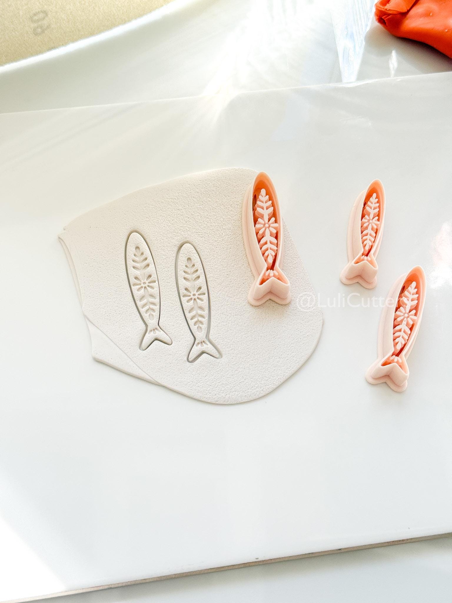 Cielo Sardine Clay Cutter | Fish Shape Cutter for Polymer Jewelry