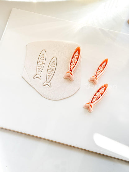Cielo Sardine Clay Cutter | Fish Shape Cutter for Polymer Jewelry