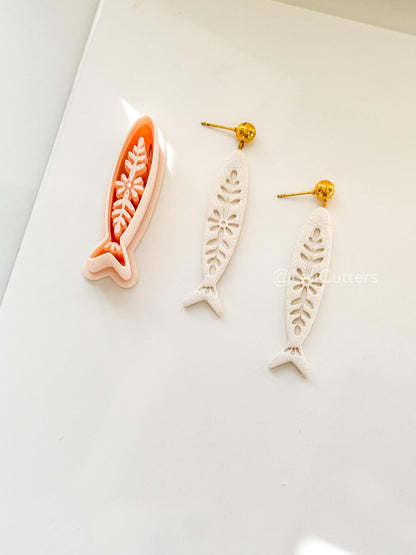 Cielo Sardine Clay Cutter | Fish Shape Cutter for Polymer Jewelry