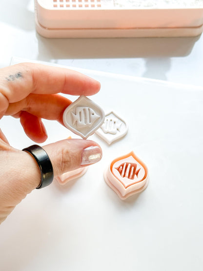 Coral Muse Clay Cutter | Tropical Fish Shape