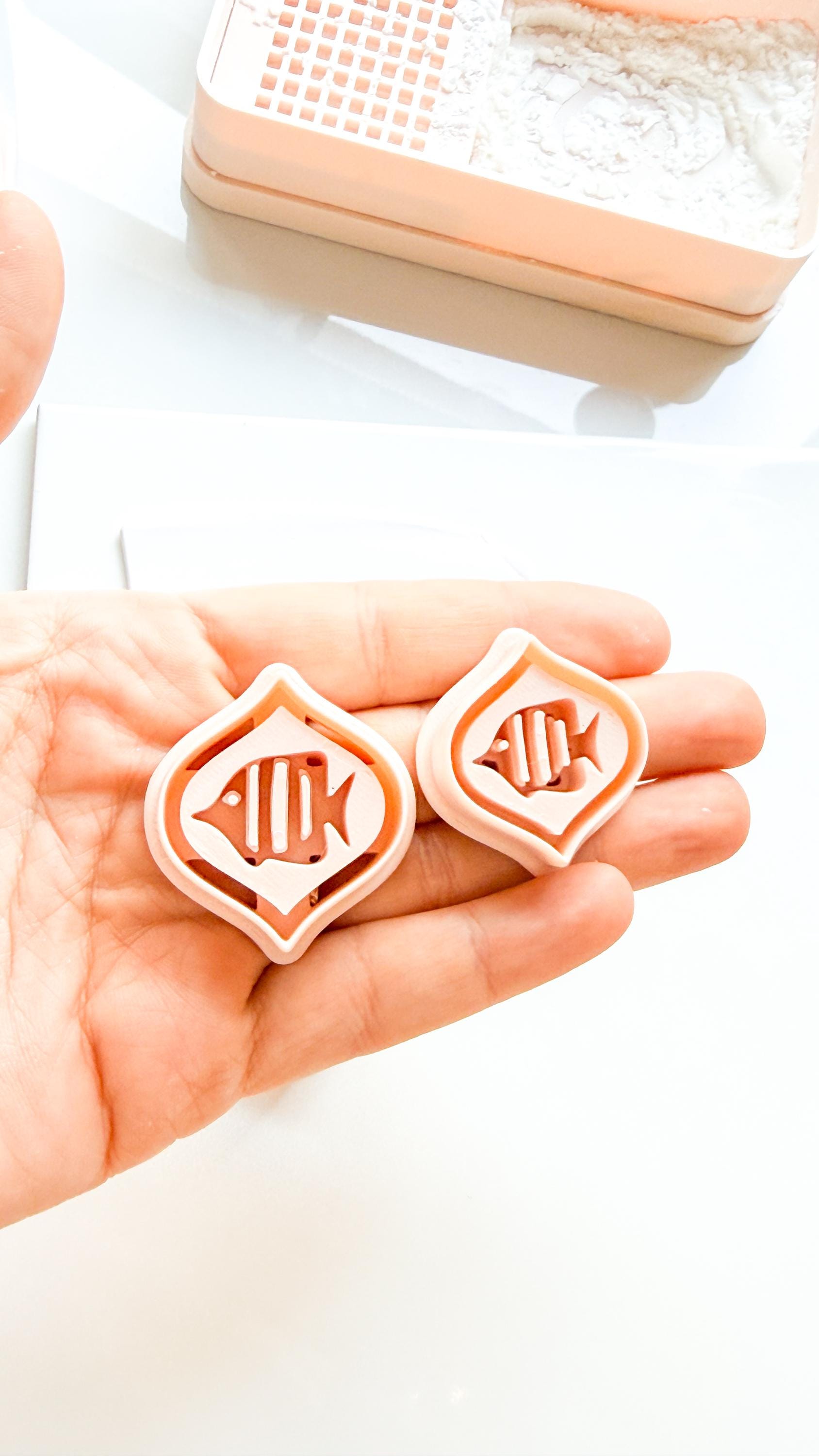Coral Muse Clay Cutter | Tropical Fish Shape