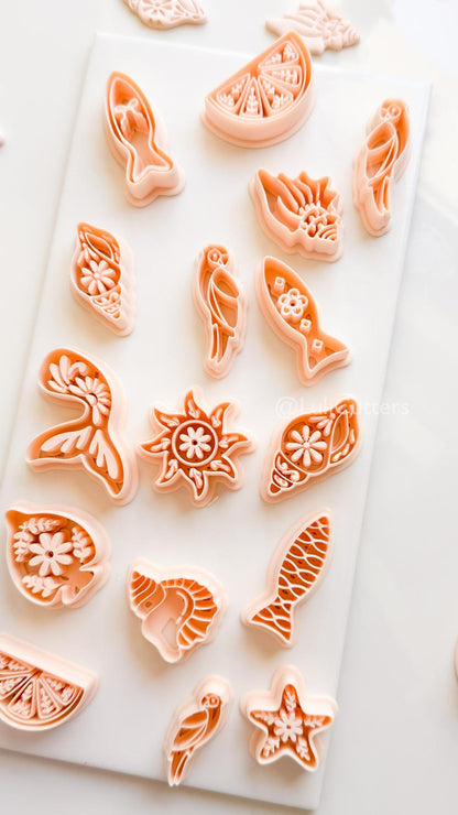 Petit Ruban Cutter | Leaf Floral Shape Tool for Polymer Clay