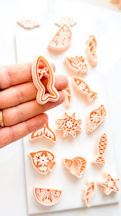 Sardine Chérie Cutter | Fish Bow Shape Tool for Polymer Clay