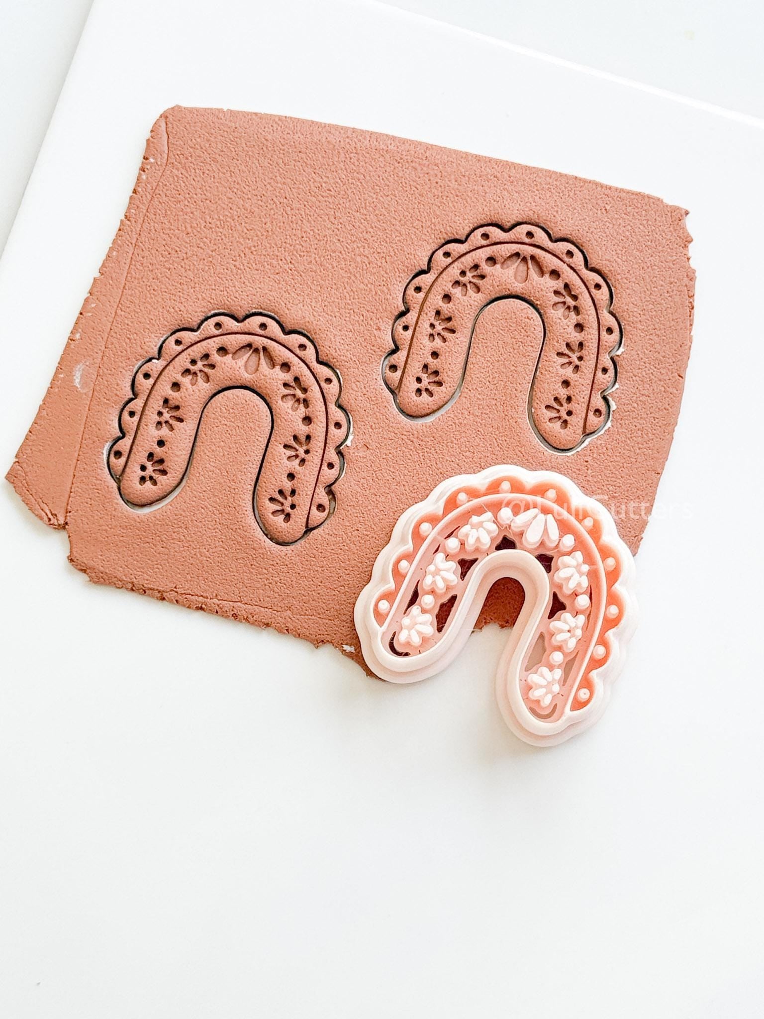 Arch de Cherie : Floral Arch Shape for Polymer Clay Earrings