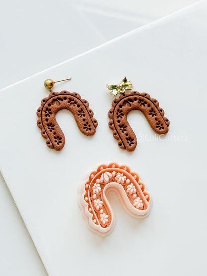 Arch de Cherie : Floral Arch Shape for Polymer Clay Earrings