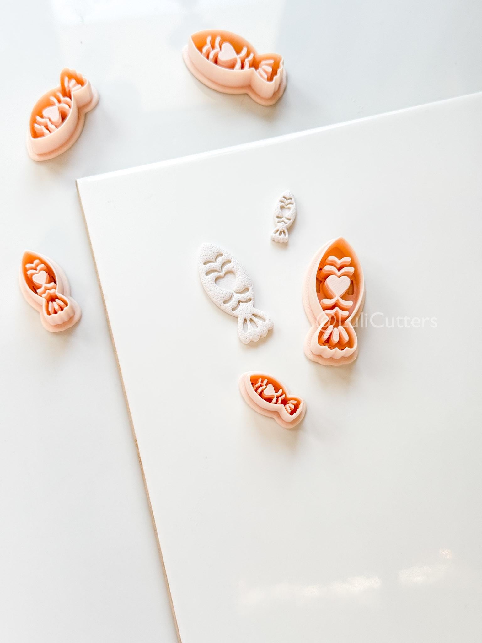 Naya Folk Fish Polymer Clay Cutter | Earring Jewelry Making Tool