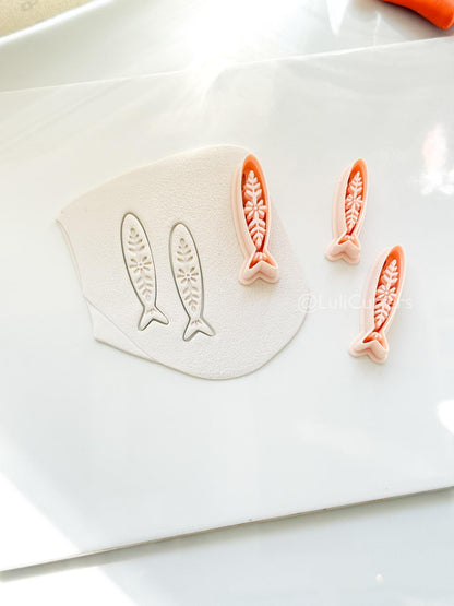 Cielo Sardine Clay Cutter | Fish Shape Cutter for Polymer Jewelry