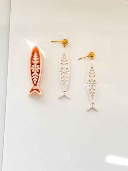 Cielo Sardine Clay Cutter | Fish Shape Cutter for Polymer Jewelry