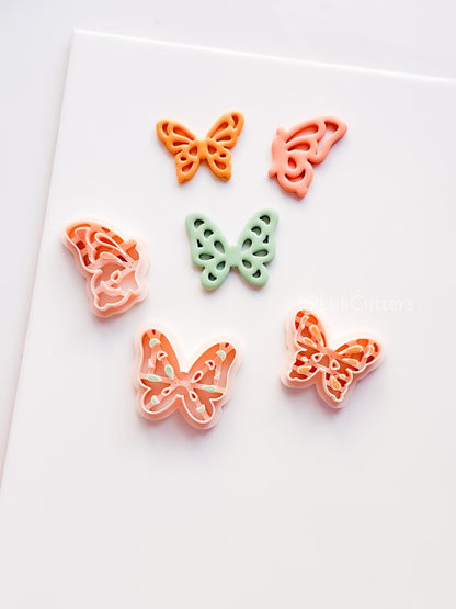 Cutout Butterfly Cutters for Polymer clay