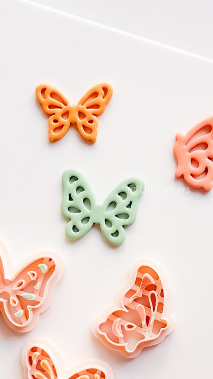 Cutout Butterfly Cutters for Polymer clay