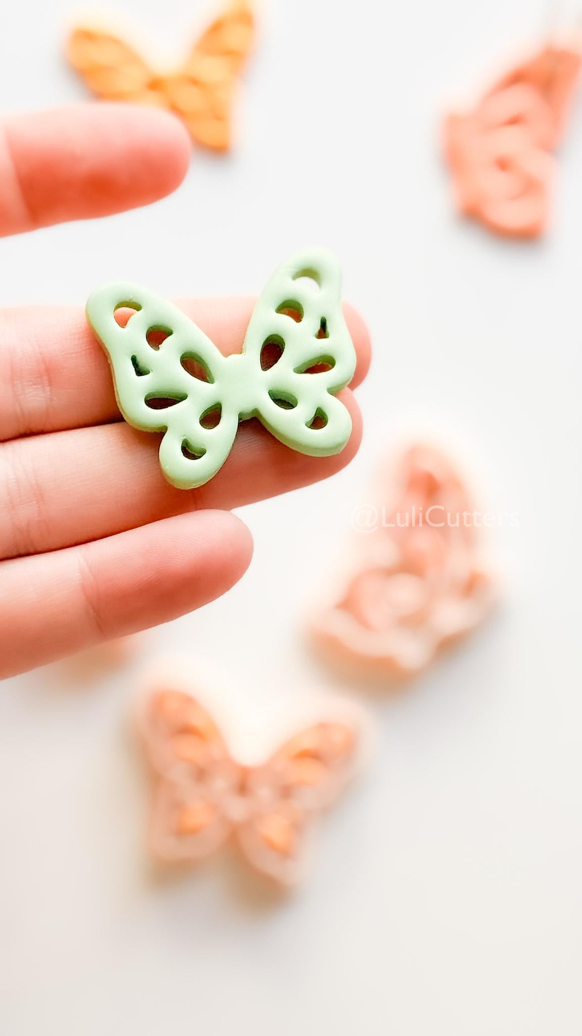 Cutout Butterfly Cutters for Polymer clay