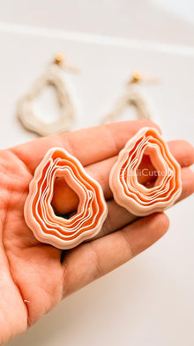 Moya Oyster Clay Cutter for Polymer Clay Earrings