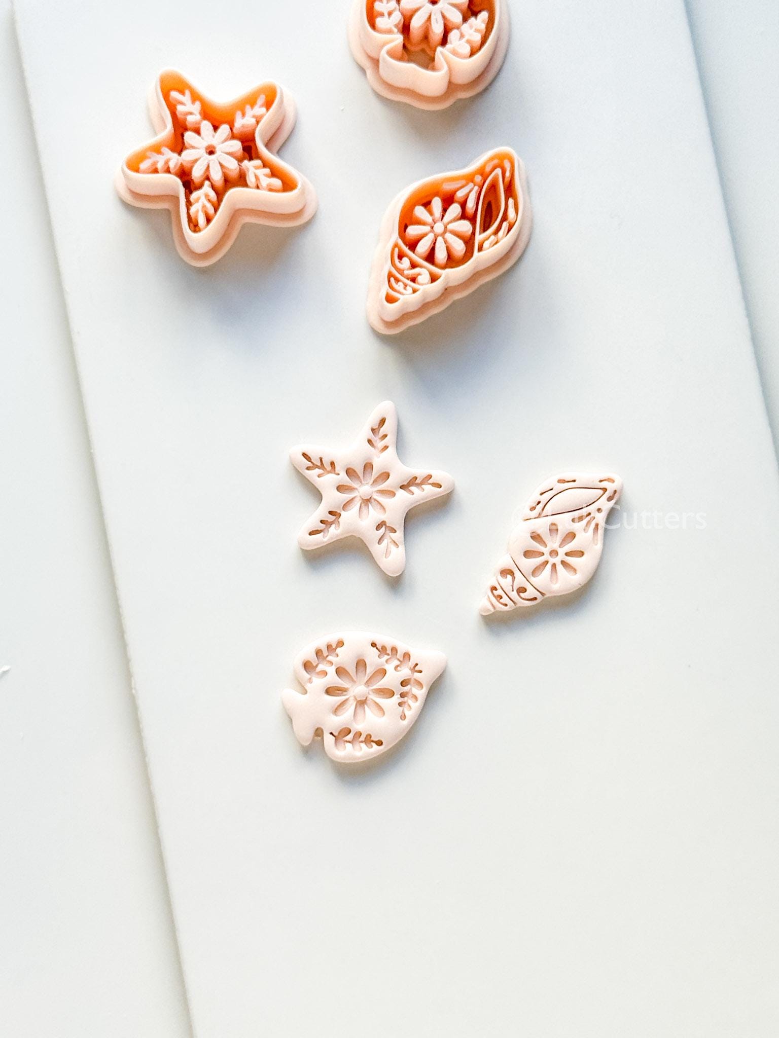 Swimming in Blooms Cutter | Polymer Clay Earring Cutter
