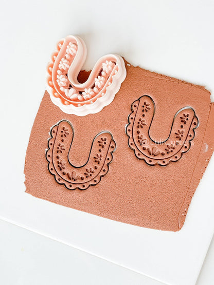 Arch de Cherie : Floral Arch Shape for Polymer Clay Earrings