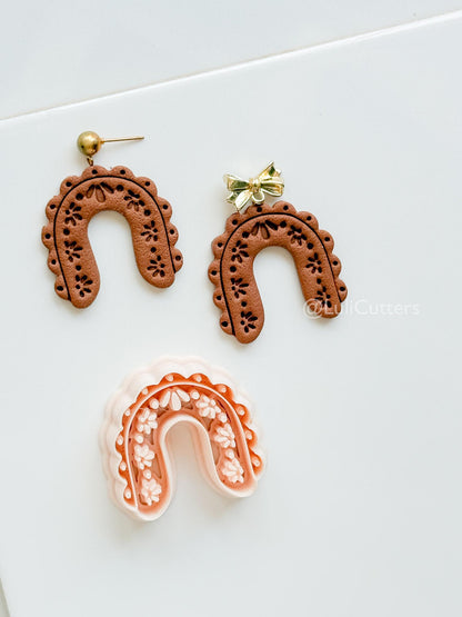 Arch de Cherie : Floral Arch Shape for Polymer Clay Earrings
