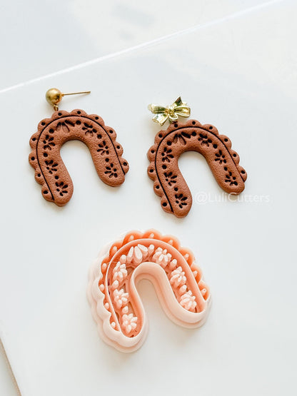 Arch de Cherie : Floral Arch Shape for Polymer Clay Earrings